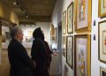 معاون صنایع دستی وزارت میراث فرهنگی از سومین نمایشگاه بزرگ هنرهای تجسمی و سنتی هنرمندان پیشکسوت بازدید کرد