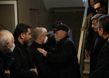 مراسم یادبود پدر سیدعباس عظیمی مدیرعامل موسسه هنرمندان پیشکسوت