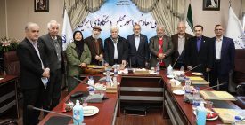 نشست صمیمی مدیرعامل و جمعی از اعضا موسسه هنرمندان پیشکسوت با معاون پارلمانی رئیس جمهور